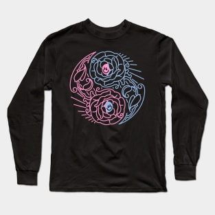 Smiley flower Long Sleeve T-Shirt